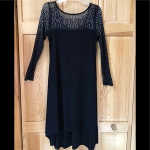 Ladies Party Dress with Rhinestones